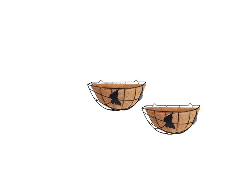 COIRGARDEN – Coir wall Hanging Butterfly Basket / Planter – 12 Inch