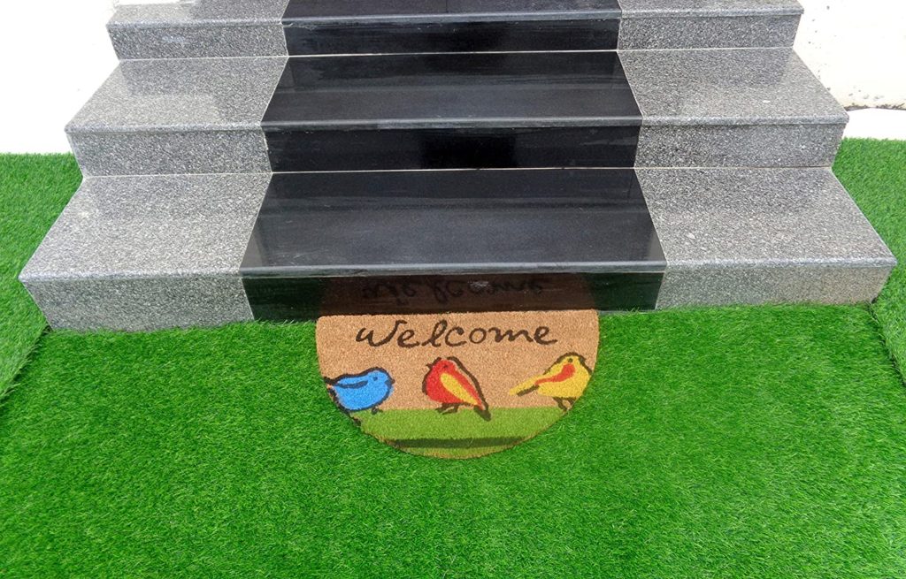 Semi Circle Door Mat | Birds Door Mats | coirgarden
