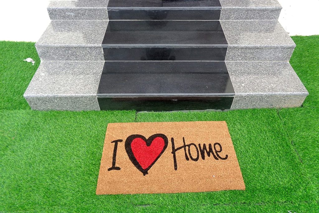 I Love Home Door Mat | Personalized Door Mats | coirgarden
