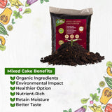 Organic Mixed Cake Manure for plants