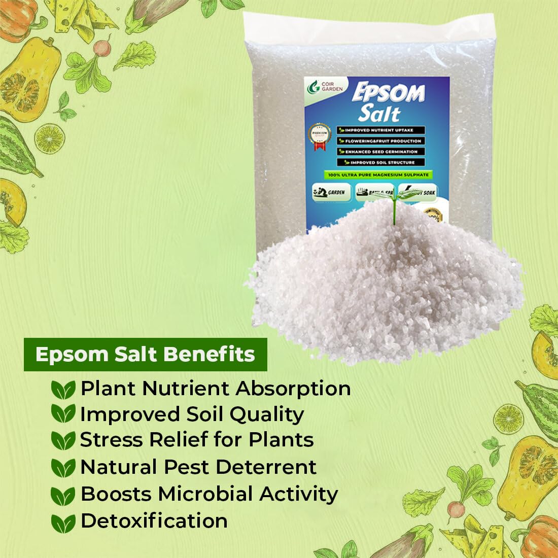 is epsom salt a good fertilizer for plants Epsom Salt for Relaxation & Muscle Relief