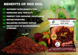 Enriched Pure Red Soil for Plants