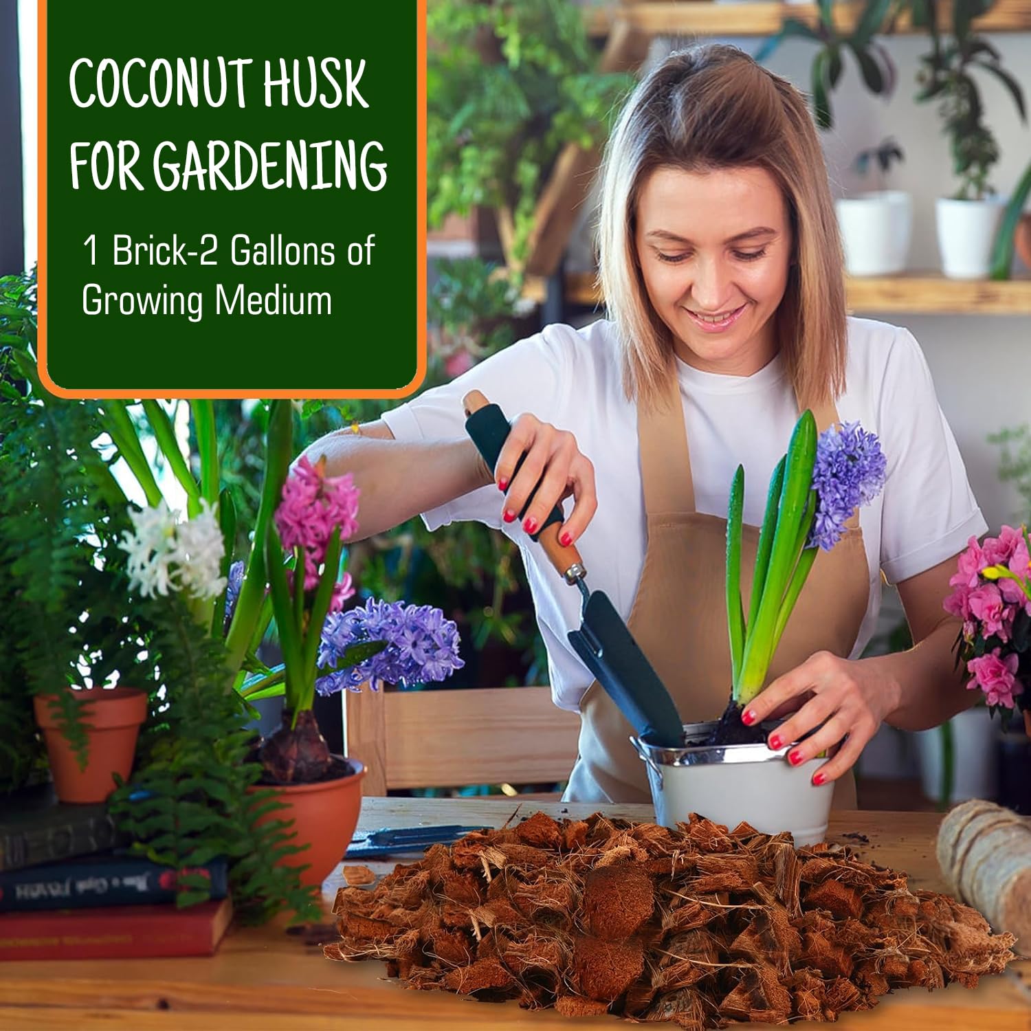 coconut husk hydroponic planting medium CoconBuy Coco Husk Chips Online