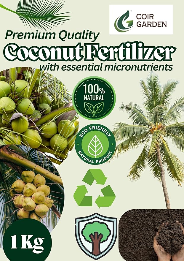 coconut plant fertilizer COIR GARDEN
