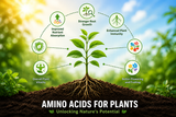 COIR GARDEN Amino Acid Fertilizer 50%– Improves Growth, Yield & Stress Resistance | Suitable for All Crops.