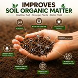COIR GARDEN- Humic Acid Fertilizer  – Organic Soil Conditioner for Improved Plant Growth & Nutrient Absorption