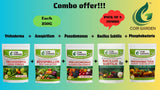 COIR GARDEN Combo of 5 (Each 250g) - Trichoderma + Azospirillum + Pseudomonas + Bacillus Subtills + Phosphobacteria.