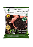COIR GARDEN 1 KG Vermicompost Fertilizer | Organic Plant Boost for Indoor & Outdoor Gardens #Vermicompost #OrganicFertilizer #IndoorPlants #OutdoorGardening #SoilHealth #EcoFriendly #SustainableGardening.