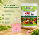COIR GARDEN- NPK 19-19-19 FERTILIZER - Water Soluble Fertilizer – Balanced Nitrogen, Phosphorus & Potassium for Uniform Crop Growth and Higher Yield.
