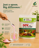 COIR GARDEN- NPK 19-19-19 FERTILIZER - Water Soluble Fertilizer – Balanced Nitrogen, Phosphorus & Potassium for Uniform Crop Growth and Higher Yield.