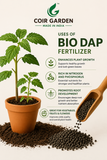 COIR GARDEN-DAP Fertilizer – Diammonium Phosphate Granules | High Phosphorus for Root Growth & Flowering | Suitable for All Crops
