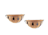 COIRGARDEN – Coir wall Hanging Leaf Basket / Planter – 12 Inch