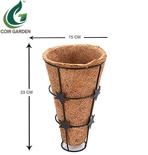COIRGARDEN – Conical Basket for Garden Planters – 5 Inch