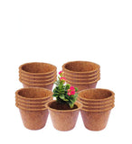 COIRGARDEN – Coir Round Planter Pots -Flower Pots 6 Inch