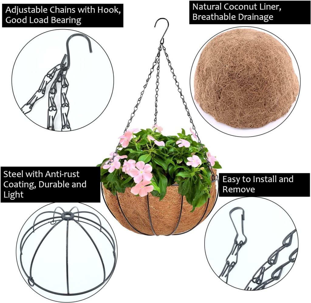 Coir Hanging Butterfly Basket