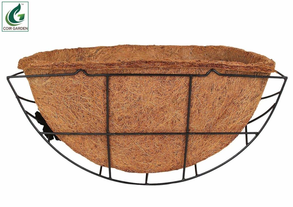 COIRGARDEN – Coir wall Hanging Leaf Basket / Planter – 12 Inch