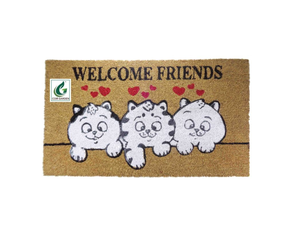 Welcome Friends Door Mat | coirgarden